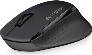 Logitech M275 2.4GHz USB RF Wireless 1000dpi Right Hand Optical Mouse-Black