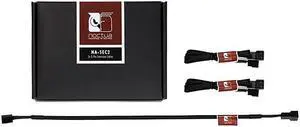 3PCS Noctua NA-SEC2 30cm Extension Cables Connector 3-pin CPU Fan Accessory