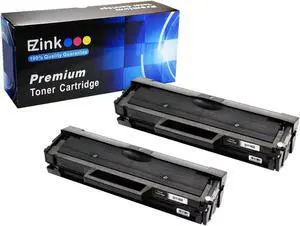 E-Z Ink ™  Compatible Toner Cartridge Replacement For Dell YK1PM 331-7335 HF44N HF442 (2 Black)