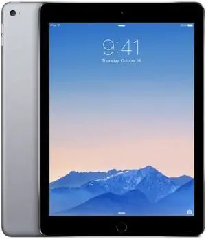 Apple iPad Air 2 Wi-Fi + Cellular (Unlocked) 64GB - Space Gray MH2M2LL/A - Good