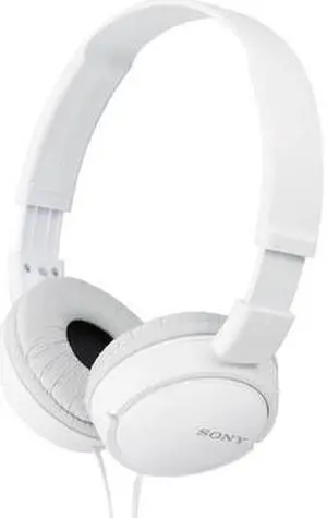 SONY  White  MDRZX110/WHI  OH Headphone 30mm Driver Unit