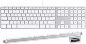 Apple Keyboard with Numeric Keypad Aluminum QWERTY English (US) MB110LL/A A1243