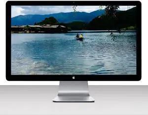Apple MC914LL/A Thunderbolt Display Monitor Display Port 2560x1440 27" Silver A1407