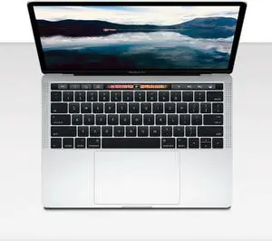 Apple 13.3" MacBook Pro with Touch Bar 2.9 GHz Core i5 (I5-6267U) 8GB Memory 512GB SSD Storage Intel Iris Graphics 550 A1706 MNQG2LL/A (Late 2016, Silver)