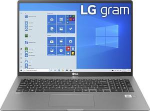 Refurbished LG Gram Laptop  17 IPS WQXGA 2560 x 1600 Intel 10th Gen Core i7 1065G7 CPU 16GB RAM 1TB M2 MVMe SSD 512GB x2 17 Hour Battery Thunderbolt 3  17Z90N 2020