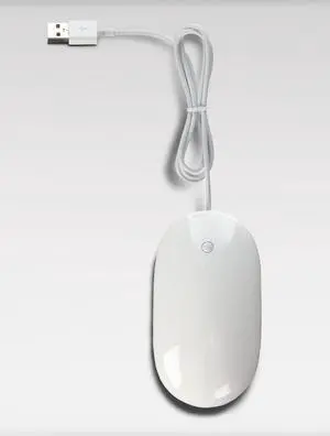 Apple Mighty Mouse A1152 Wired USB (MB112LL/B) (Renewed)