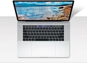 Apple 15.4" MacBook Pro with Touch Bar (Mid 2018, Silver) 2.6 GHz Core i7 (I7-8850H) 32GB Memory 512GB SSD Storage A1990 MR972LL/A