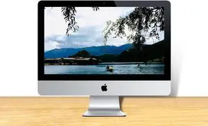 Apple iMac 21.5in 2.7GHz Core i5 (ME086LL/A) All In One Desktop, 8GB Memory, 1TB Hard Drive, MacOS (Renewed)