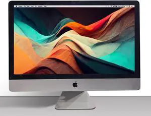 Apple iMac MNE92LL/A 27 Inch, 3.4 GHz Intel Core i5, 40GB RAM, 2 TB SSD Storage, Silver (Renewed), Mac OS