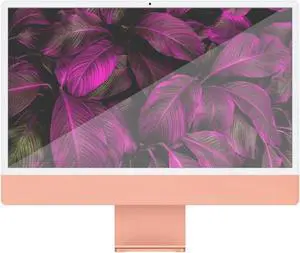 2021 Apple iMac (24-inch, Apple M1 chip with 8core CPU and 8 core GPU, 16GB RAM, 1TB) - Orange Orange 16GB/1TB
