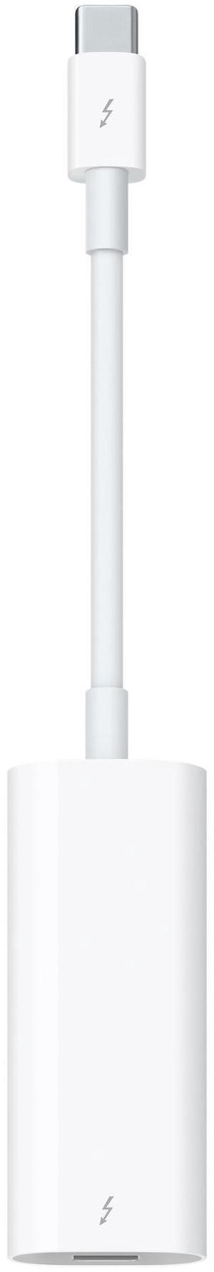 Apple Thunderbolt 3 (USB-C) to Thunderbolt 2 Adapter - Thunderbolt 2/Thunderbolt 3 Data Transfer Cable for Hard Drive, MacBook Pro - First End: 1 x USB Type C Male Thunderbolt 3 - Second End: 1 x ...