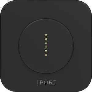 iPort Connect Pro Wallstation for Apple iPad 72350 - Black Contactless Charging Dock for iPad | Magnetic Mount with One-Touch Release & 360° Rotation