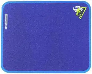 Rantopad GTC Plastic Gaming Mousepad - Anti-slip Rubber Bottom, Smooth & Durable Frosted Resin Surface, Pro Gaming Essential, Made for Optical Mice, Medium Size 9x8x0.06 in - Blue
