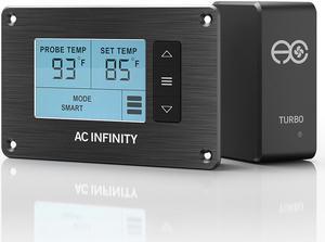 AC Infinity Thermal Controller, Fan Thermostat and Speed Controller, for Home Theater AV Media Cabinet Cooling