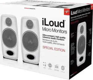 IK Multimedia iLoud Micro Monitors (Pair, Special Edition White) IK Multimedia iLoud Micro Monitors (Pair, Special Edition White)