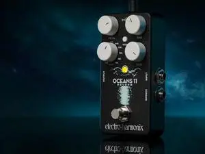 Electro-Harmonix Oceans 11 Reverb Pedal for Electric Guitar
