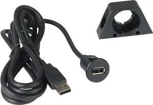 PAC USBDMA6 6 ft. Ext Cable USB Dash Mount Bracket