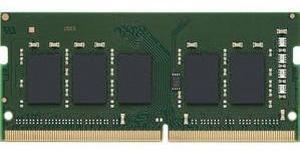 Kingston 8GB DDR4 SDRAM Memory Module - For Mobile Workstation - 8 GB - DDR4-3200/PC4-25600 DDR4 SDRAM - 3200 MHz Single-rank Memory - CL22 - 1.20 V-ECC-Unbuffered - 260-pin - SoDIMM - KTH-PN432E/8G