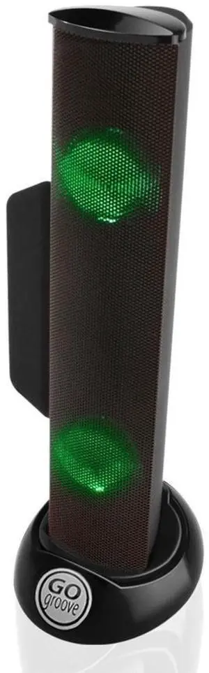 GOgroove SonaVERSE Portable Sound Bar Speaker - Green - USB - 1