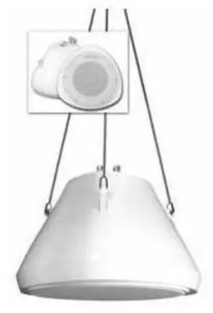 SPECO SPC-SP30PT 30Watt RMS 5.25 PendantSpeaker and Chain - NEW - Retail - SPC-SP30PT