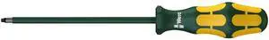 Wera 05004783001 Kraftform Plus VDE 168i Square Socket Insulated Screwdriver, #1 Head, 6" Blade Length