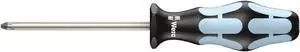 Wera 05032022001 Kraftform Stainless 3350 PH Stainless Steel Phillips Screwdriver, Lasertip, PH 2 Head, 4" Blade Length