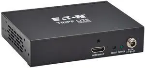 Tripp Lite Series 4-Port HDMI Splitter, 8K@60Hz, 1 in 4 Out, Mirror/Duplicate Only, Multi-Resolution Support, Mounting Kit, International Power Adapter, Plug-and-Play, 1-Year Warranty (B118-004-8K)