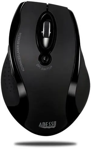 G25 Wireless Ergonomic Mouse with 3 Levels Adjustable DPI 800 1200 1600 2 Internet Navigation Buttons 2.4 GHz RF Black Right Hand Right Handed Mouse for Office Desktop PC Laptop G25 Wireless Ergonomic Mouse with 3 Levels Adjustable DPI 800 1200 1600 2 Internet Navigation Buttons 2.4 GHz RF Black Right Hand Right Handed Mouse for Office Desktop PC Laptop