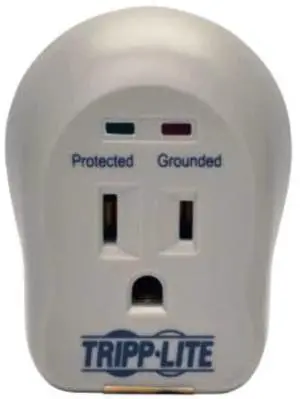 SPIKECUBE SPIKECUBE Series 1-Outlet Personal Surge Protector Wall Tap SPIKECUBE SPIKECUBE Series 1-Outlet Personal Surge Protector Wall Tap