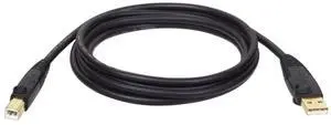 Tripp Lite U022-010 USB 2.0 Certified Gold (A Male to B Male) Device Cable - 10ft Tripp Lite U022-010 USB 2.0 Certified Gold (A Male to B Male) Device Cable - 10ft
