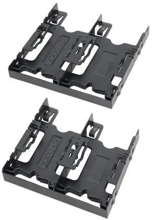 4 x 2.5 HDD / SSD Bracket Mount Kit Adapter for 5.25 Drive Bay - FLEX-FIT Quattro MB344SP 4 x 2.5 HDD / SSD Bracket Mount Kit Adapter for 5.25 Drive Bay - FLEX-FIT Quattro MB344SP