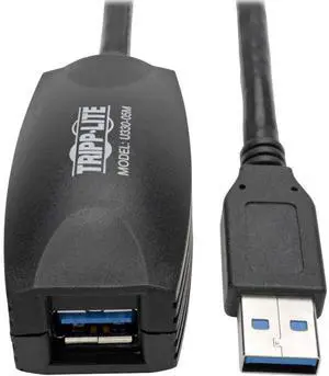 Tripp Lite USB 3.0 SuperSpeed Active Extension Repeater Cable (A M/F) 5M (16-ft.) (U330-05M)