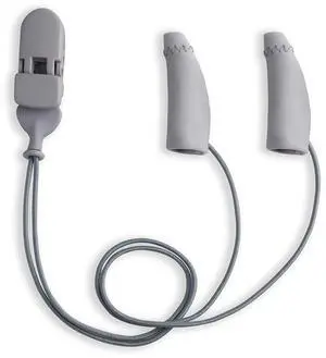 Ear Gear Mini Corded  Protect Hearing Aids or Hearing Amplifiers from Dirt, Sweat, Moisture, Loss, Wind  Fits Hearing Instruments 1 to 1.25