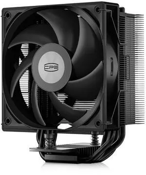 CPS CPU Cooler RT400-BK Total Height 5.8 inches (148 mm), Narrow Fin Offset Design, Intuitive Installation