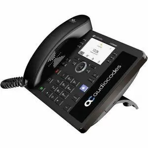 AudioCodes - TEAMS-C435HD-R - AudioCodes C435HD IP Phone - Corded - Corded - Wall Mountable, Desktop - Black - VoIP -