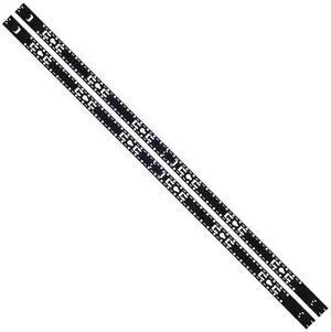 Tripp Lite Rack Enclosure Vertical Equipment Management Bars for Additional Cable Management and 0U Vertical PDUs, 45U Rack Mount, Single-Width, 1 Pair, 5-Year Warranty (SRVRTBAR45SGL) Tripp Lite Rack Enclosure Vertical Equipment Management Bars for Additional Cable Management and 0U Vertical PDUs, 45U Rack Mount, Single-Width, 1 Pair, 5-Year Warranty (SRVRTBAR45SGL)