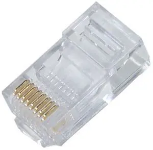 Dynacom DY-400PR-66SO 6c6p Plug For Round, Solid 100 Pk