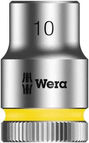Wera - 5003555001 Zyklop 8790 HMB 3/8" Socket, Hex head 10mm x Length 29mm