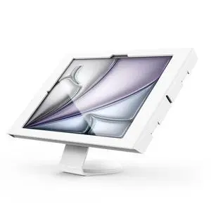Compulocks Apex Enclosure Core Stand for iPad Air M2 and M3 13 inch  Secure Tablet Display Stand  White