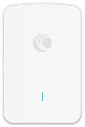 Cambium Networks XV2-22H Indoor Dual-Radio Wi-Fi 6 Wall Plate Access Point - 802.11ax 2x2 2.4GHz & 5GHz, Omnidirectional Antenna, 3 x 1 GbE Ethernet, Cloud MGMT, BLE/Zigbee, Hotel, Apt, Offices (US)