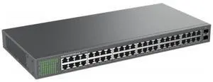 Grandstream GWN7706 | 48-Port Gigabit Ethernet Unmanaged Network Switch | Plug & Play | Desktop/Rack-Mount | Metal Design