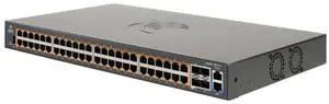 Cambium Networks cnMatrix EX2052 Switch - 176 Gbps Throughput - 48 Ethernet Ports - 4 SFP+ Fiber Uplink Ports - 512 MB DRAM - 128 MB Flash Storage - (No Power Cord, USA Only) - MXEX2052GxxA01