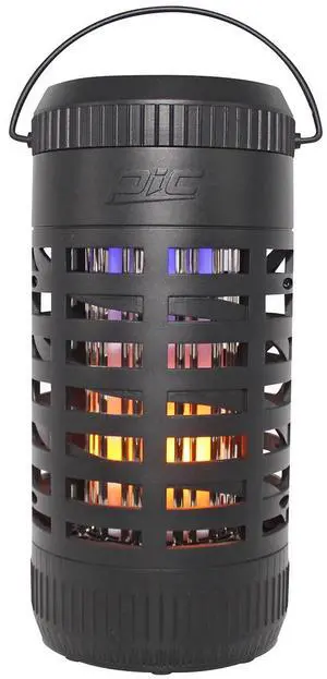 PIC Portable Insect Killer Lantern, Camping Bug Zapper, Outdoor Bug Zapper, Dual LED Mode Multipurpose Lantern, Pest Control,½ Acre Coverage