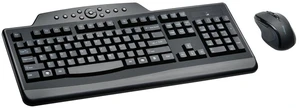 Kensington Pro Fit Wireless Media Desktop Set with Keyboard and Mouse (K72408US), Black Kensington Pro Fit Wireless Media Desktop Set with Keyboard and Mouse (K72408US), Black