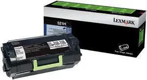 Lexmark 52D1H00 High Yield Return Program Toner Cartridge
