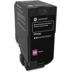 74C1SM0 CS720, CS725, CX725 Magenta Yield Return Program Cartridge Toner 74C1SM0 CS720, CS725, CX725 Magenta Yield Return Program Cartridge Toner