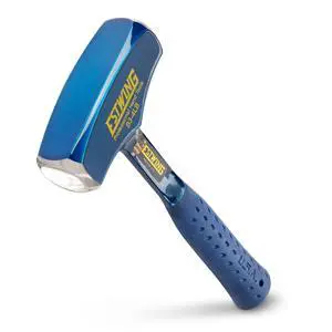 Estwing - B34LB Drilling/Crack Hammer - 4-Pound Sledge with Forged Steel Construction & Shock Reduction Grip - B3-4LB Estwing - B34LB Drilling/Crack Hammer - 4-Pound Sledge with Forged Steel Construction & Shock Reduction Grip - B3-4LB