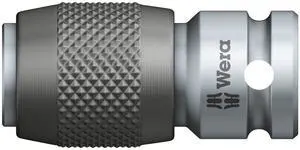 Wera - 5042750001 Female Square 784 A Quick-Release Chuck, Adaptor 1/4" x 1/4" Drive Wera - 5042750001 Female Square 784 A Quick-Release Chuck, Adaptor 1/4" x 1/4" Drive