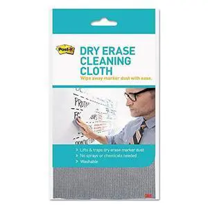 Post-it DEFCLOTH Dry Erase Cloth, Washable, 5.2"x8.1", White Post-it DEFCLOTH Dry Erase Cloth, Washable, 5.2"x8.1", White