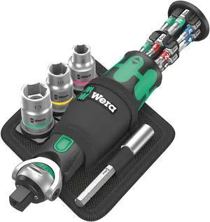 Wera 05004281001 8009 Zyklop Pocket Set 2, Ratchet set, 18 pieces Wera 05004281001 8009 Zyklop Pocket Set 2, Ratchet set, 18 pieces